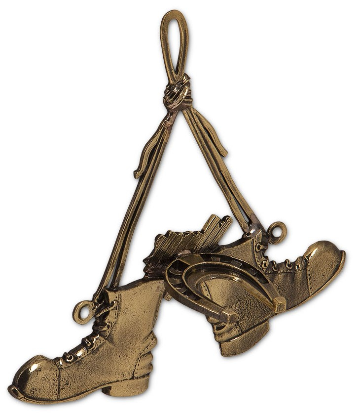 Крючок "Башмачки" для обувного рожка арт. КРО-11башмачки - фото