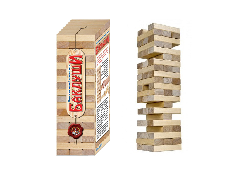 Игра Ecstas Башня подчинения с фантами, 54 бруска 7303462 - Ecstas - Игры - Купить