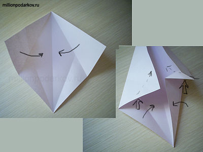 слон оригами пошаговая инструкция
