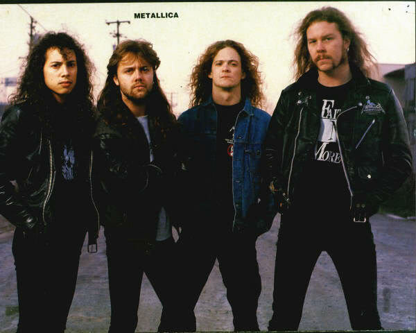 Metallica фото в молодости