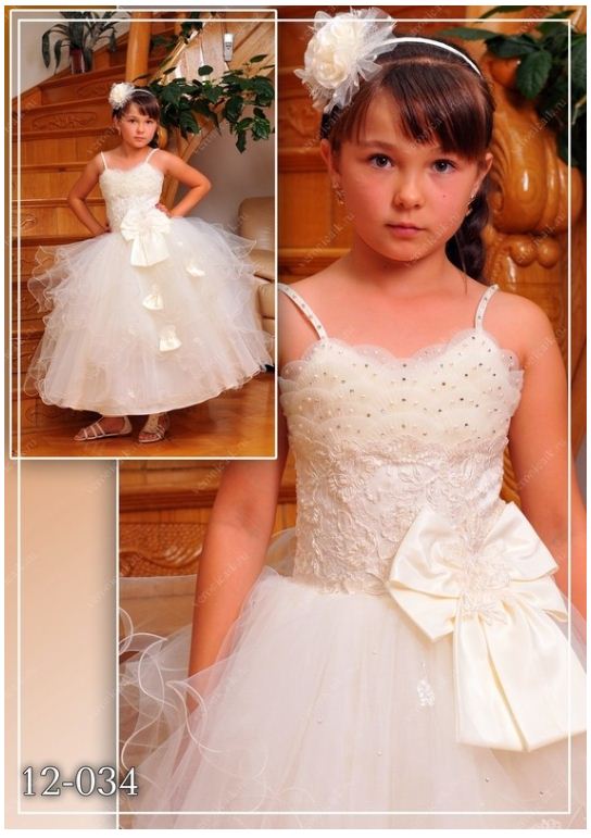 Детское платье с корсетом