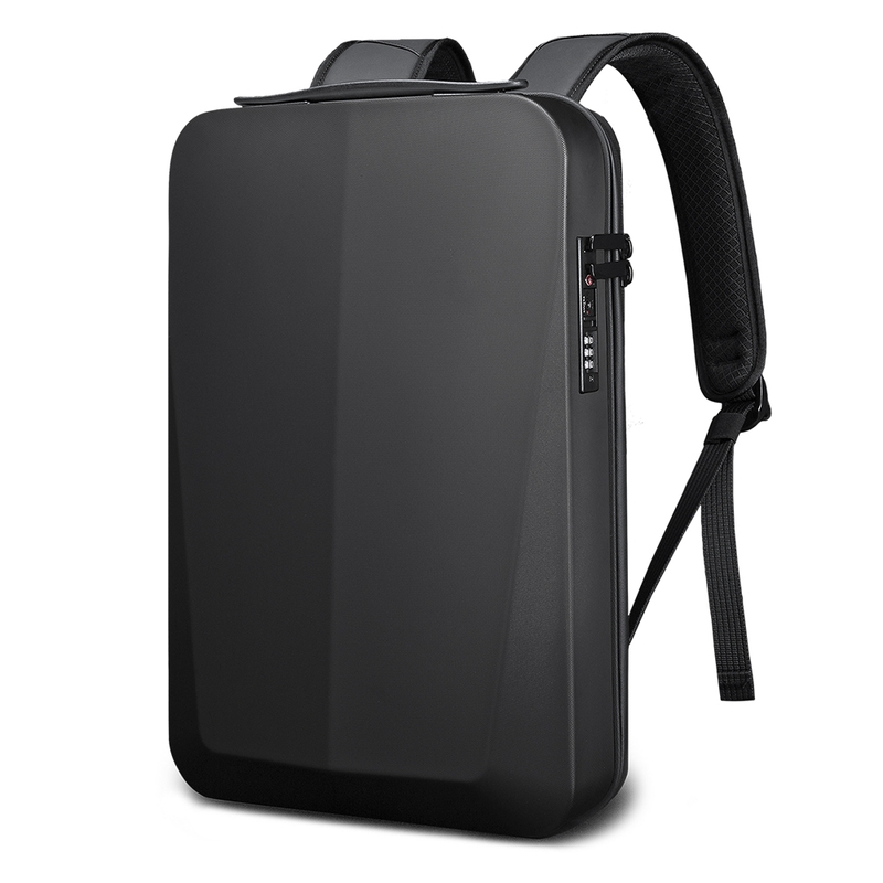 Рюкзак с USB портом и кодовым замком Business Backpack (black) BG 22201 - фото