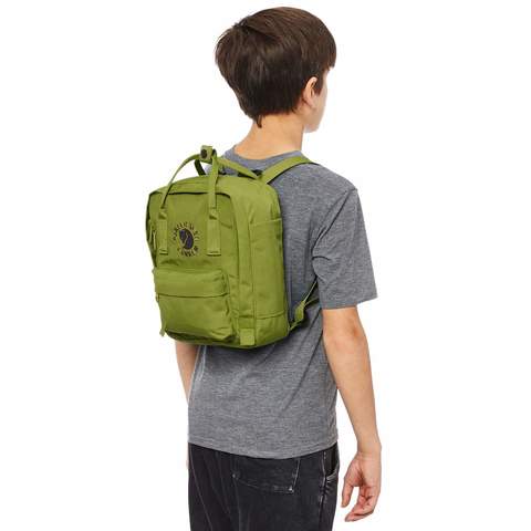 Рюкзак Fjallraven Re-Kanken Mini, зеленый, 20х13х29 см, 7 л KSZ-F23549-607 - фото