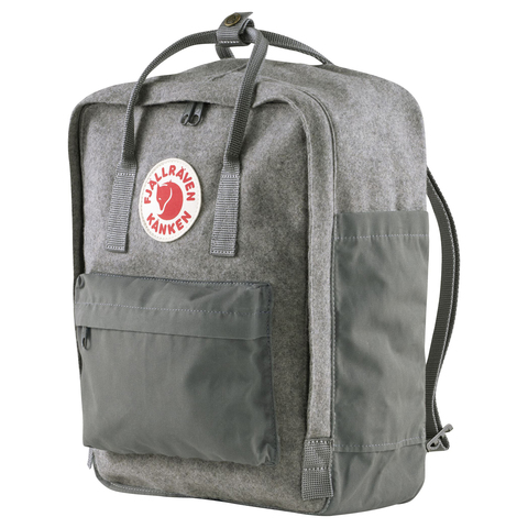 Рюкзак Fjallraven Kanken Re-Wool, серый, 28х12х36 см, 16 л KSZ-F23330-27 - фото