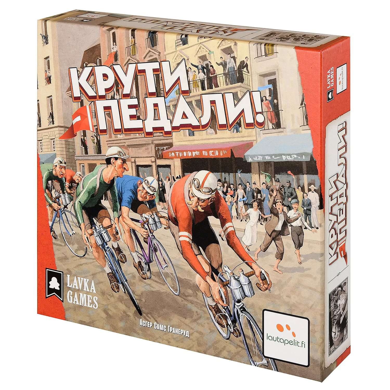 Настольная игра Крути педали (Flamme rouge) Русская версия 120-ПР-01 - фото