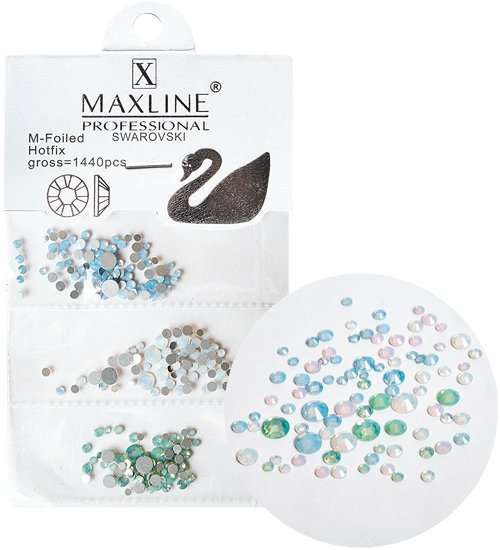 Стразы для дизайна ногтей MAXLINE SWAROVSKI 1440шт ЯЛ-12-16/4 113-90003090 - фото