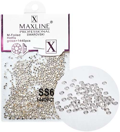 Стразы для дизайна ногтей MAXLINE SWAROVSKI SS6 1440шт ЯЛ-12-16/6 113-90003092 - фото