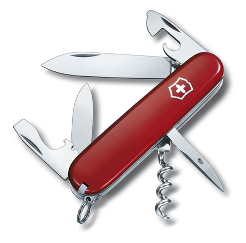 Нож Victorinox Spartan, 91 мм, 12 функций, красный KSZ-1.3603 - фото