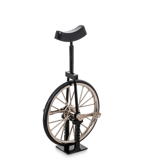 Статуэтка (масштаб 1:10) Моноцикл Unicycle черный VL-14/2 113-504362 - фото