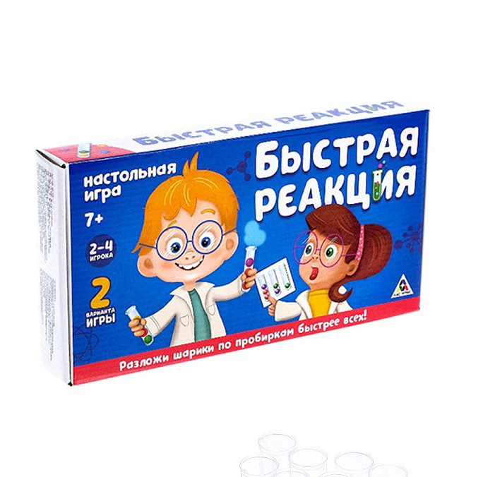 Настольная игра Быстрая реакция Лас Играс 120-4072481 - фото