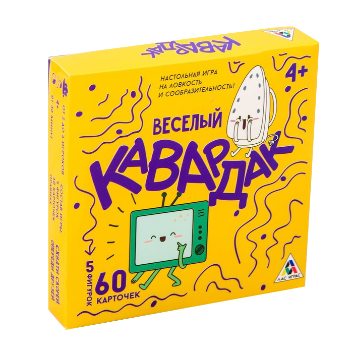 Настольная игра на ловкость Весёлый кавардак Лас Играс 120-898366 - фото