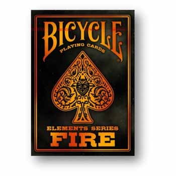 Карты Bicycle Fire United States Playing Card Company 120-bikefire - фото