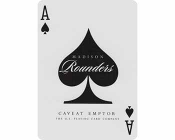 Карты ELLUSIONIST MADISON ROUNDERS BLACK United States Playing Card Company 120-ELL11 - фото