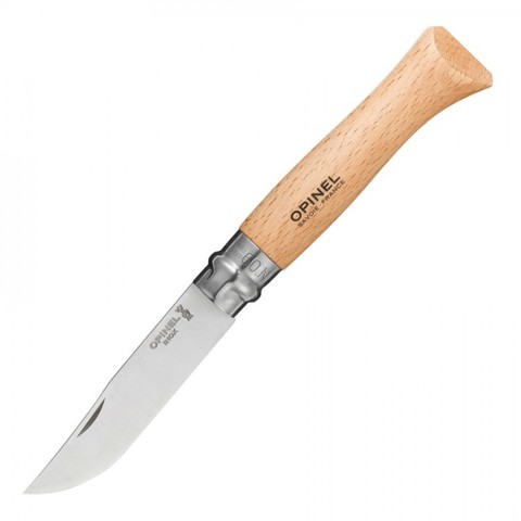 Нож Opinel №9, рукоять из дерева бука, блистер KSZ-001254 - фото