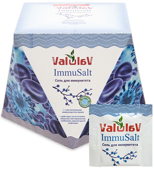 ValulaV ImmuSalt соль для иммунитета, 50 саше-пакетов по 3 г MED-59/21 113-85802 - фото