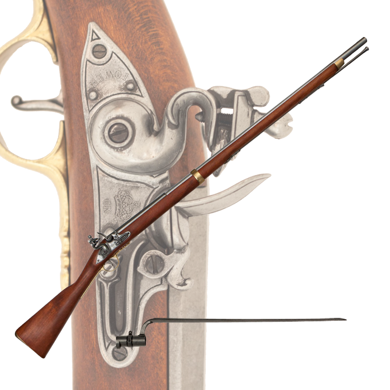 Кремневое ружье Браун Бесс - Brown Bess (сувенирное) KSVA-DE-1054 - фото