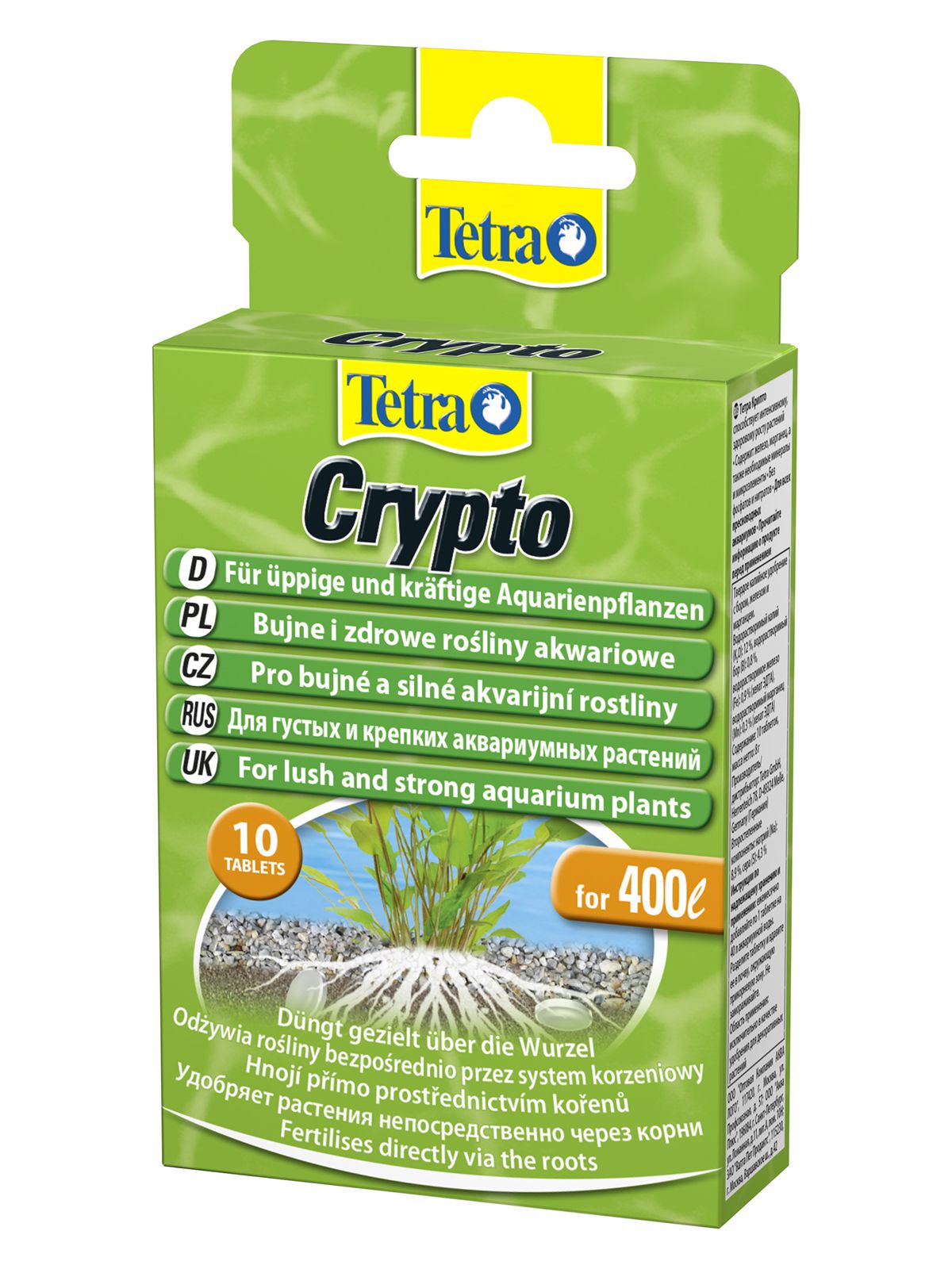 Удобрение для растений 10 таб. Tetra Crypto VLT-140370 - фото