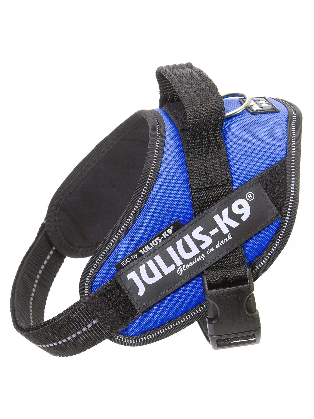 Шлейка для собак IDC®-Powerharness Mini (49-67см/ 7-15кг), синий JULIUS-K9 VLT-616359 - фото