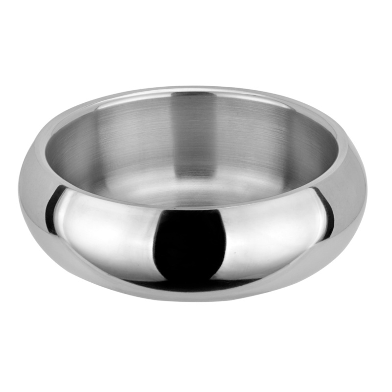 Миска Mr.Kranch из нержавеющей стали Belly Bowl 850 мл, нескользящее основание VLT-MKR005501 - фото