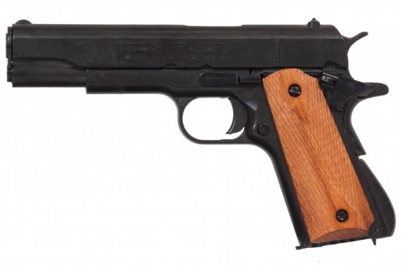 Пистолет автоматический М1911А1, США Кольт, 1911 г. (сувенирный) KSVA-DE-8312 - фото