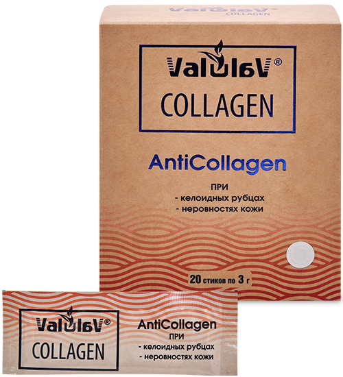 Антиколлаген 20 стиков по 3 г MED-59/25 ValulaV Collagen 113-851684 - фото