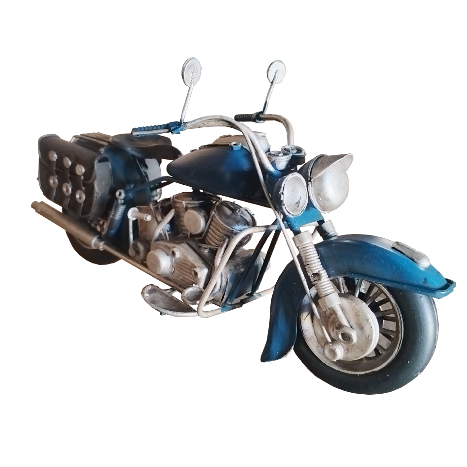 Модель мотоцикла Harley Davidson 28x14х11см KSVA-RD-1204-A-4646-BLU - фото