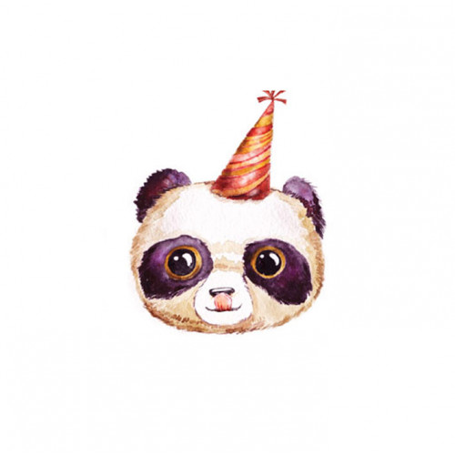 Открытка Happy Birthday Panda - фото