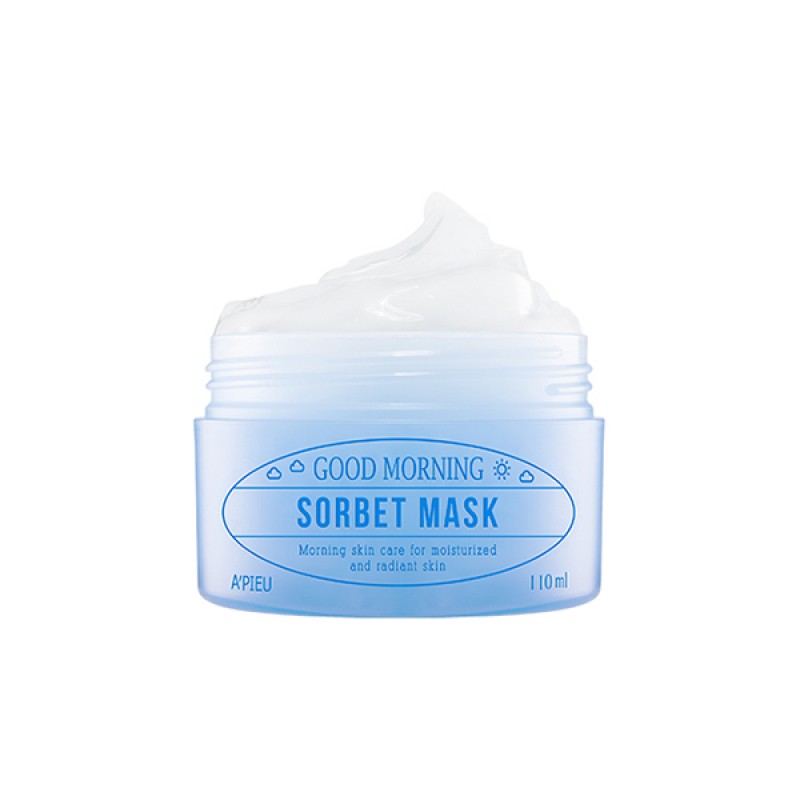 Маска APIEU good morning Sorbet Mask. Маска-сорбет для лица `a`PIEU`. A'PIEU маска-сорбет для лица good morning Sorbet Mask. A'PIEU good morning Sorbet Mask 105ml.