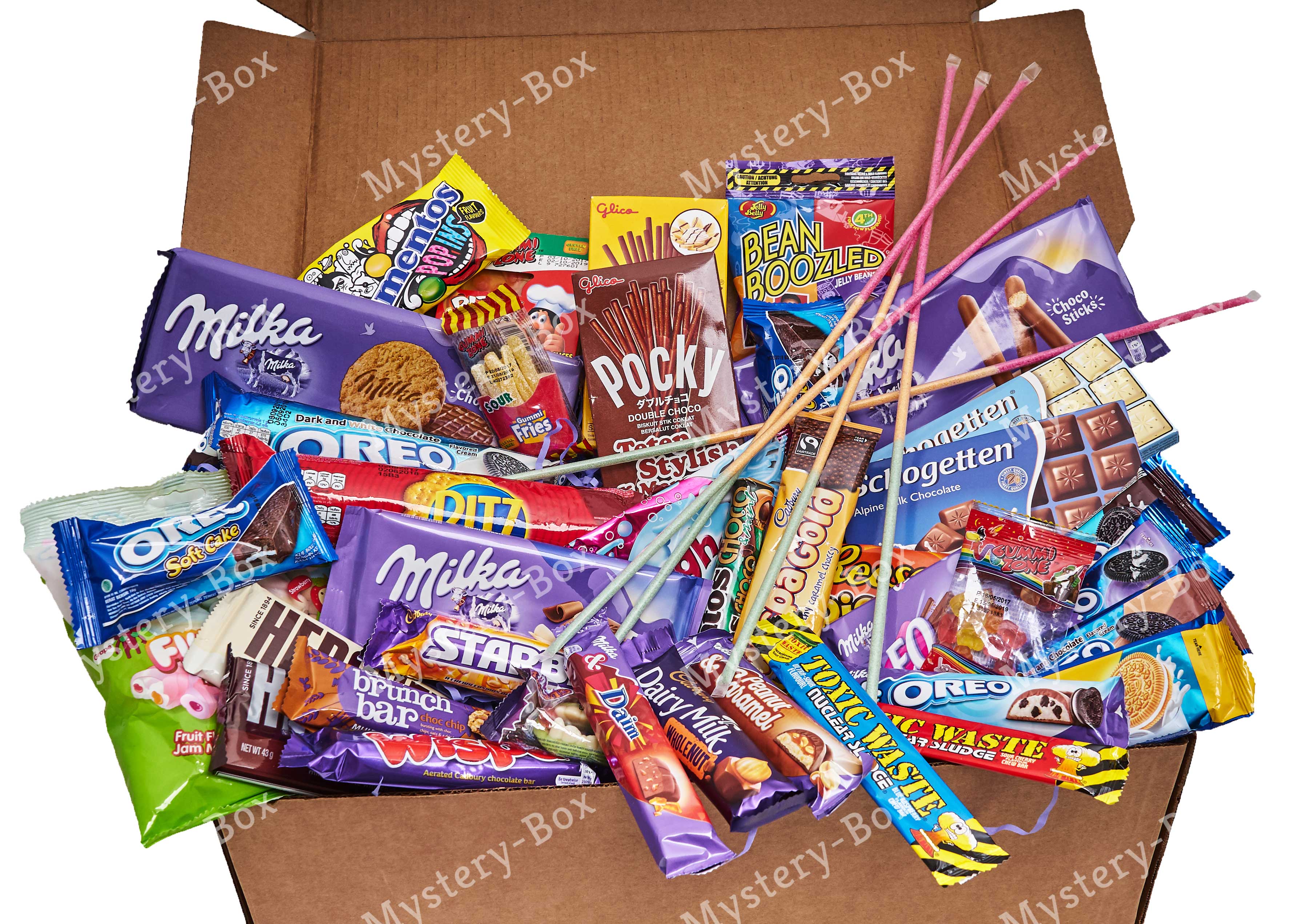 Американские сладости в коробках