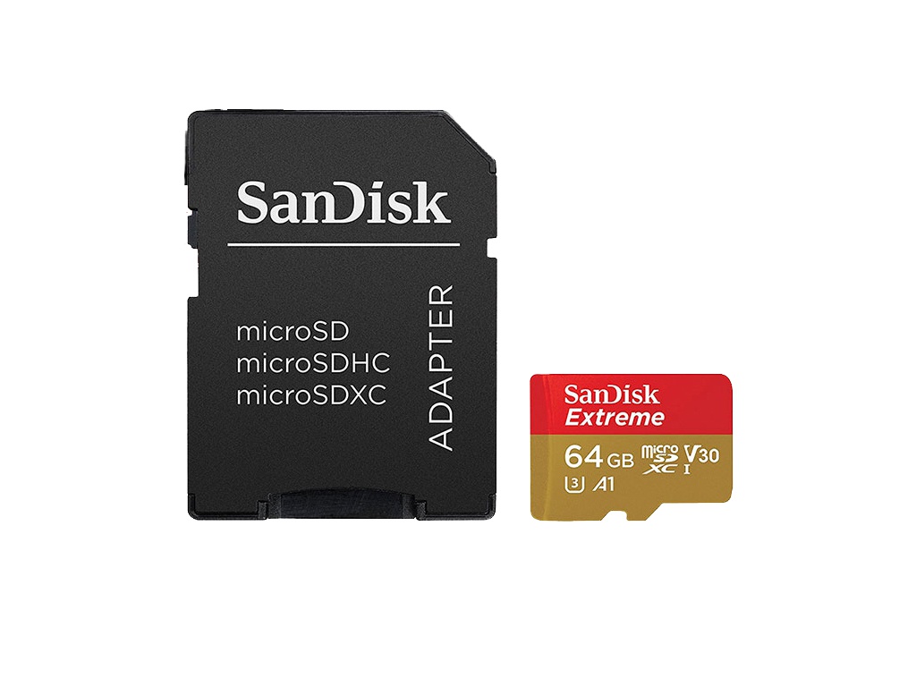 Карта памяти microsd sandisk 64gb