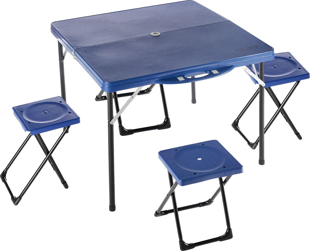 столик раскладной туристический со стульчиками для пикника