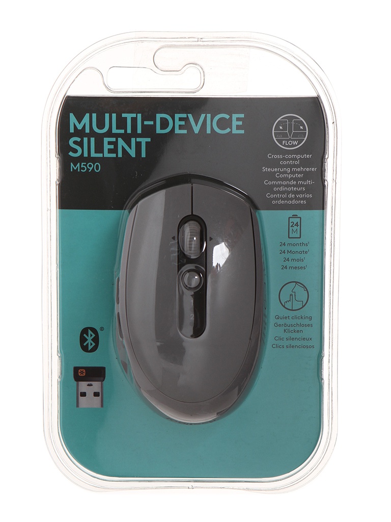 Блютуз мышь без адаптера. Мышь Logitech m590. Logitech Silent Mouse m590. Мышь Wireless Logitech m590. Logitech m590 Multi-device Silent.