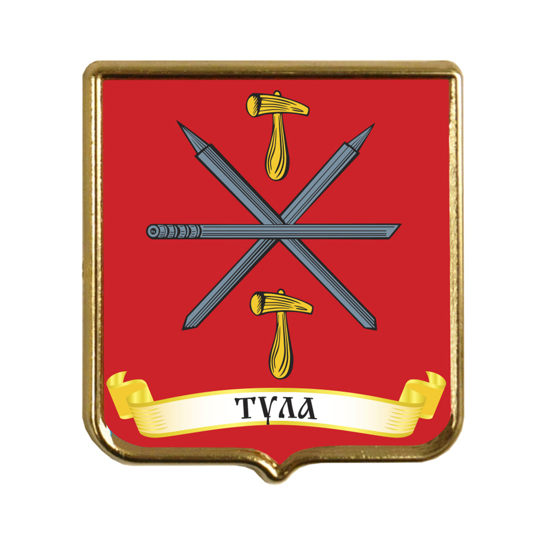Герб Тулы на прозрачном фоне
