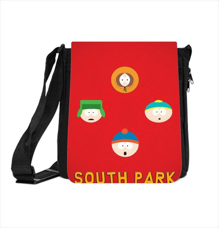 He s bag is. Сумка South Park. Кожаная сумка Южный парк. Черная сумка South Park. Торба сумка Южный парк.