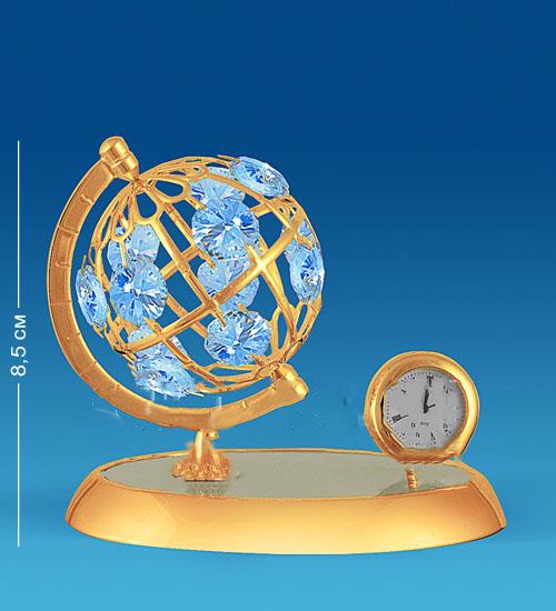 Часы в глобусе