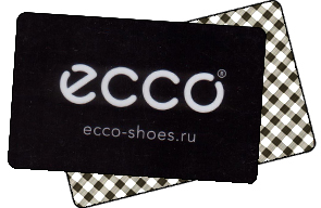 Подарочная карта ecco